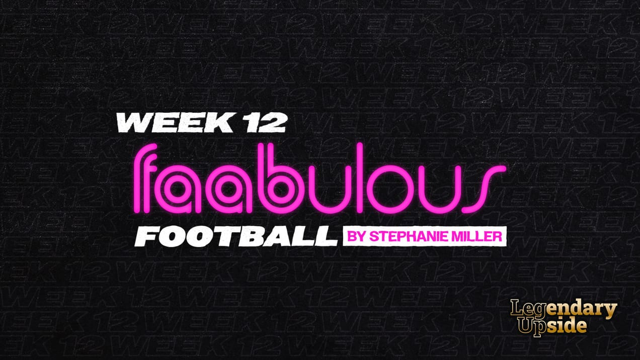 FAABulous Football Week 12: The Final Week of the FFPC Regular Season