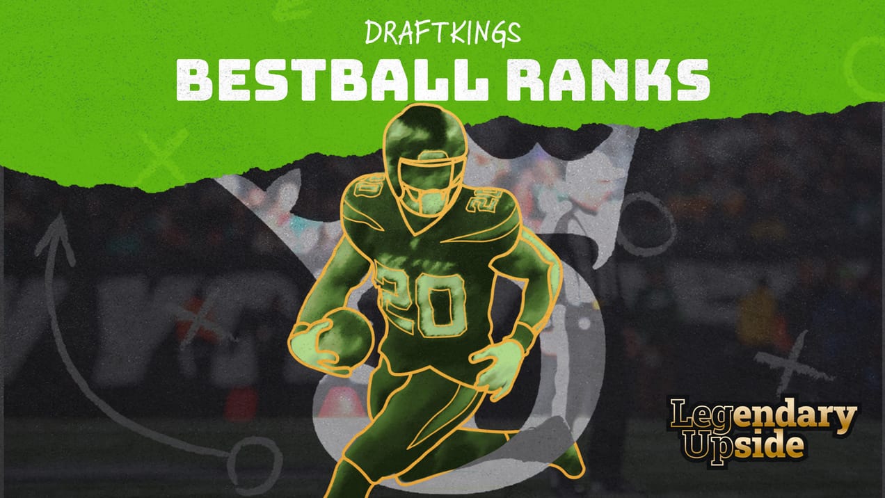 DraftKings Pre-Draft Best Ball Rankings