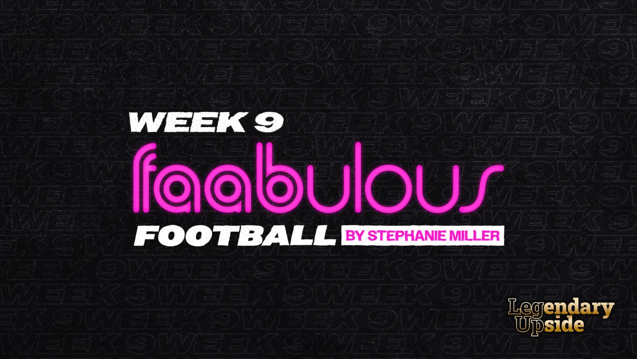 FAABulous Football Week 9: Now is the Time